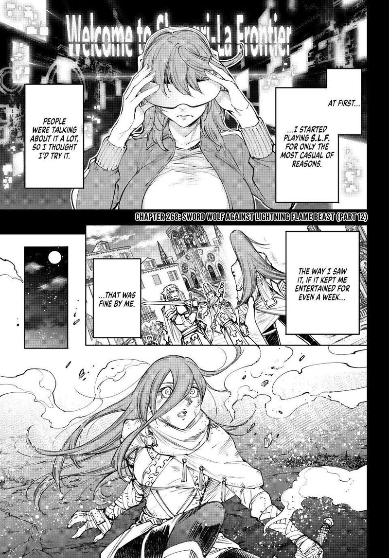 Shangri-La Frontier Chapter 268 image 01